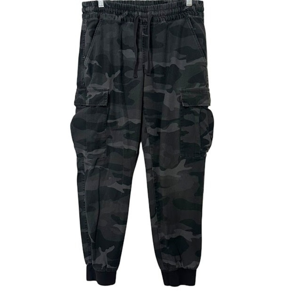 Aritzia TNA Gray Camo Camouflage Jogger Cargo Pants Womens‎ M